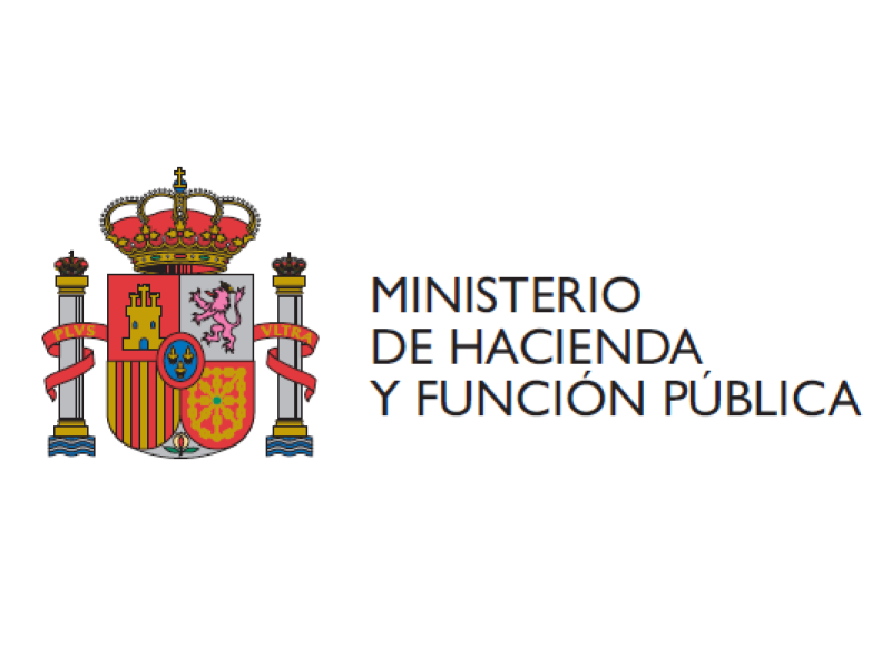 Logo Ministerio de hacienda y fundación publica