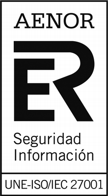 Logo AENOR Seguridad Información