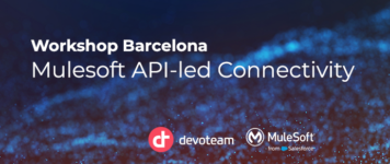 Banner Evento Mulesoft API LED Barcelona